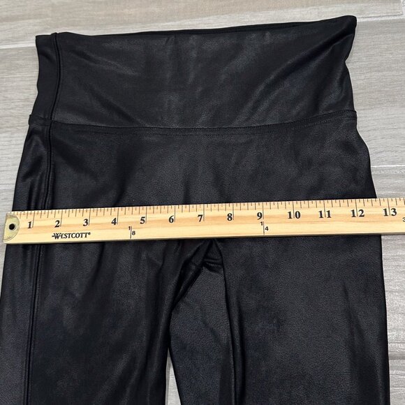 Spanx Ready to Wow Faux Leather Leggings in Black Style # 2437 Women’s Size S - Picture 15 of 17